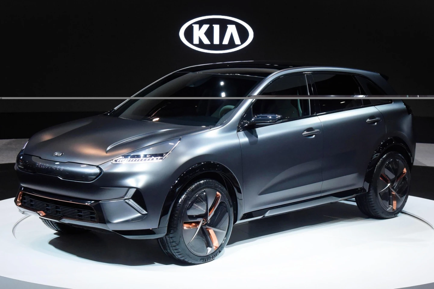 Much of Kia designers' effort has been spent on the Niro EV front, where a digital grille and sharp, narrow headlamps replace the traditional Niro face