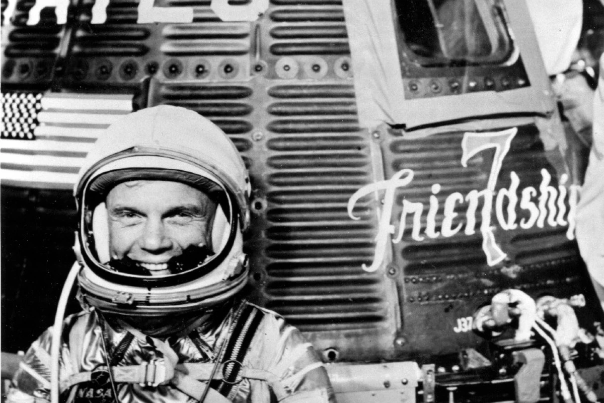 John Glenn and Friendship 7