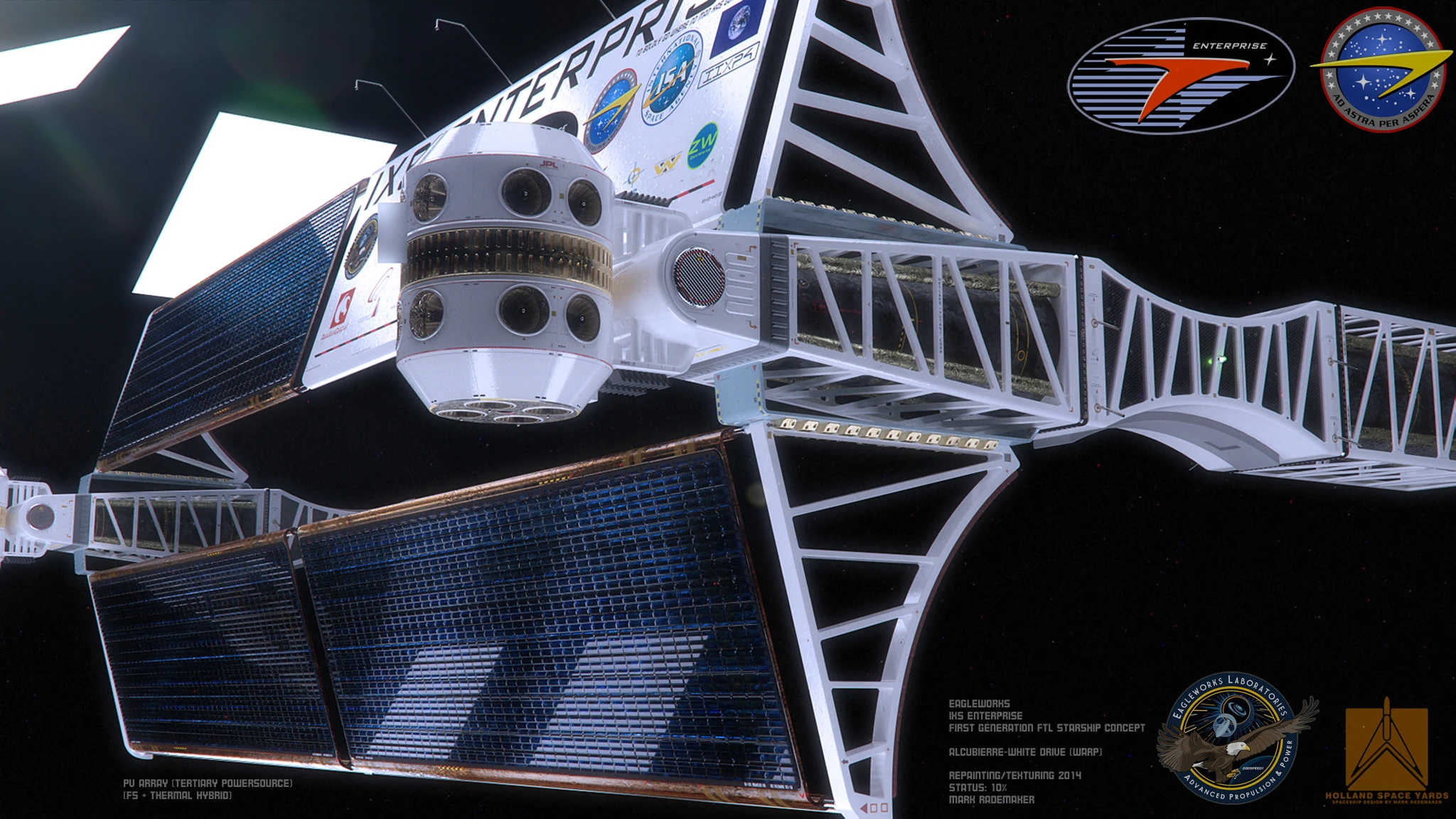 The renderings are based on current physics (Image: Courtesy of Mark Rademaker)
