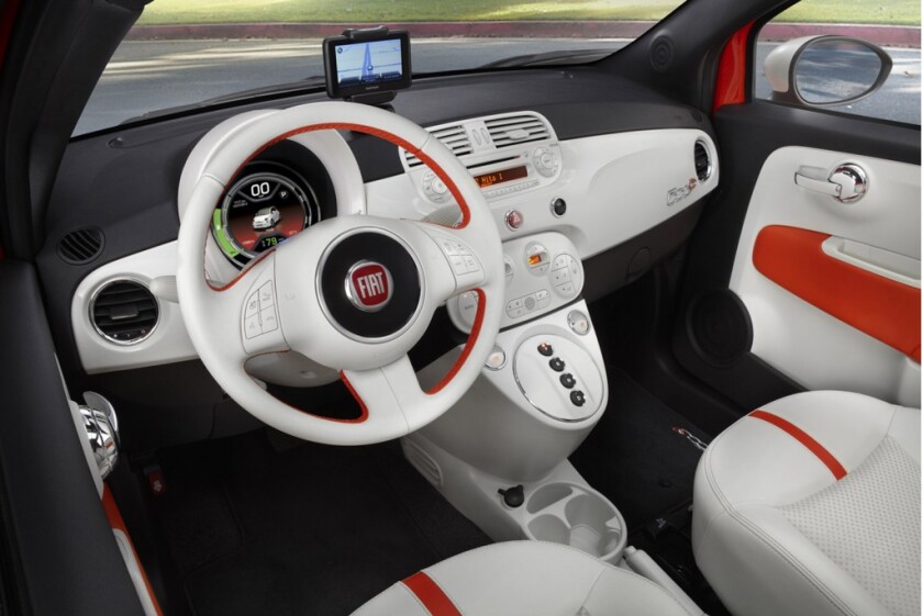 Fiat uses a push-button shifter
