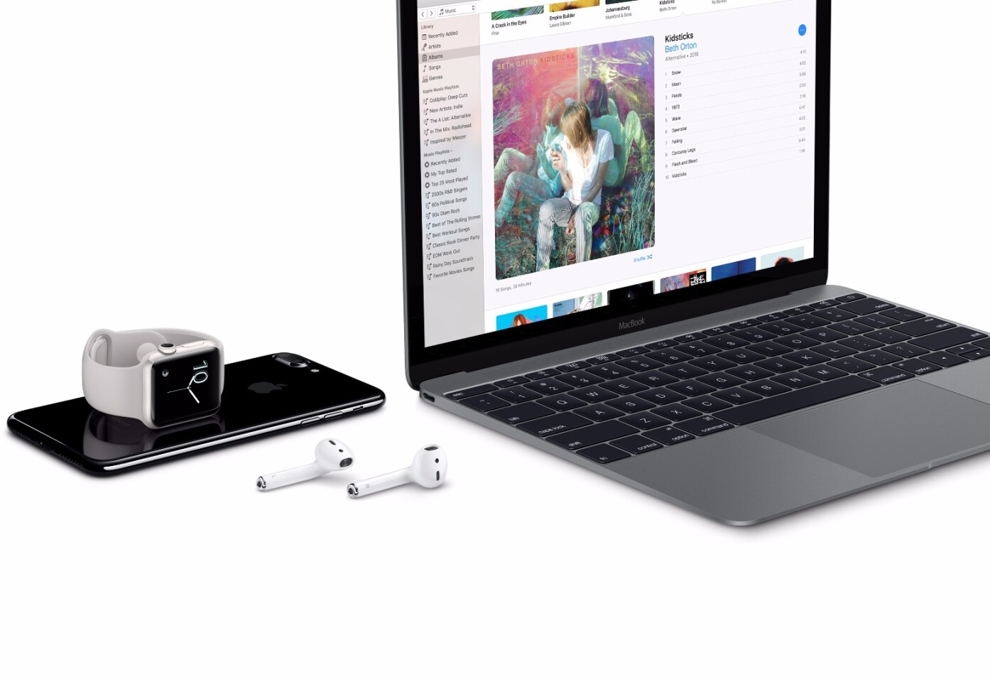 AirPods are designed to seamlessly pair with all Apple devices