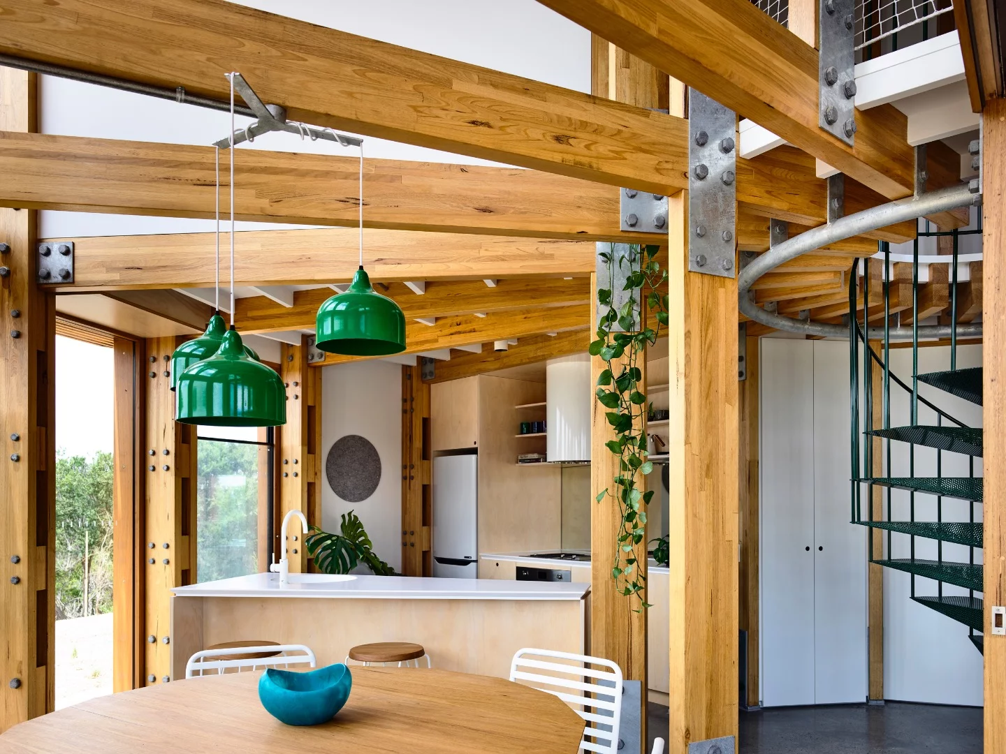 St Andrews Beach House has an open interior layout