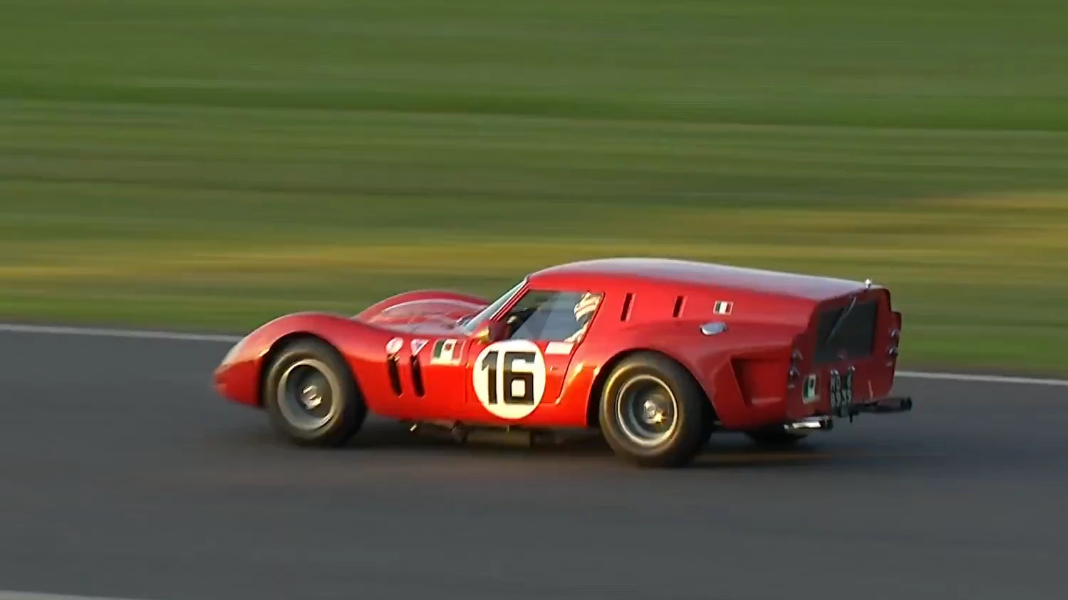 The fastest car in practice for the race, by a full second a lap, was the fabled Ferrari 250 GT Breadvan built for Count Giovanni Volpi di Misurata's Scuderia Serenissima Republica di Venezia (SSR) racing team by Giotto Bizzarrini at the company created by the breakaway Ferrari employees of the early 1960s.
