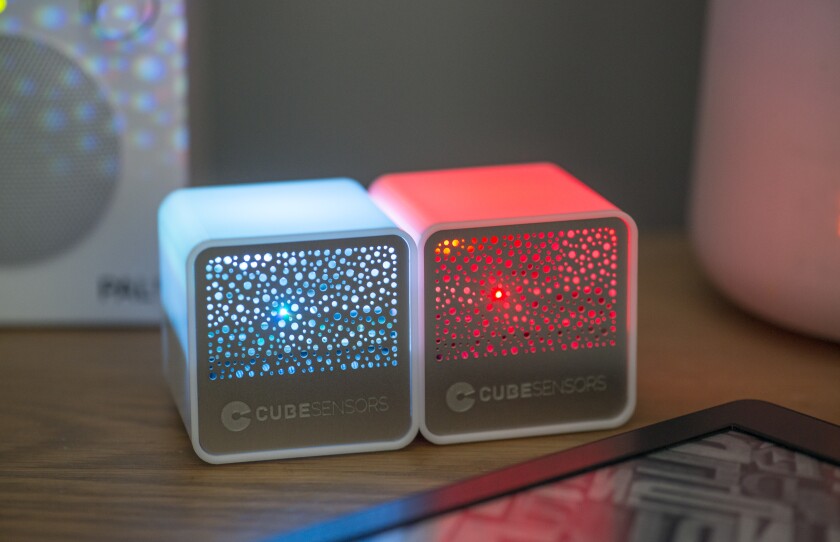 CubeSensors are little sensor-packed devices which claim to help you become healthier, more productive and even sleep better