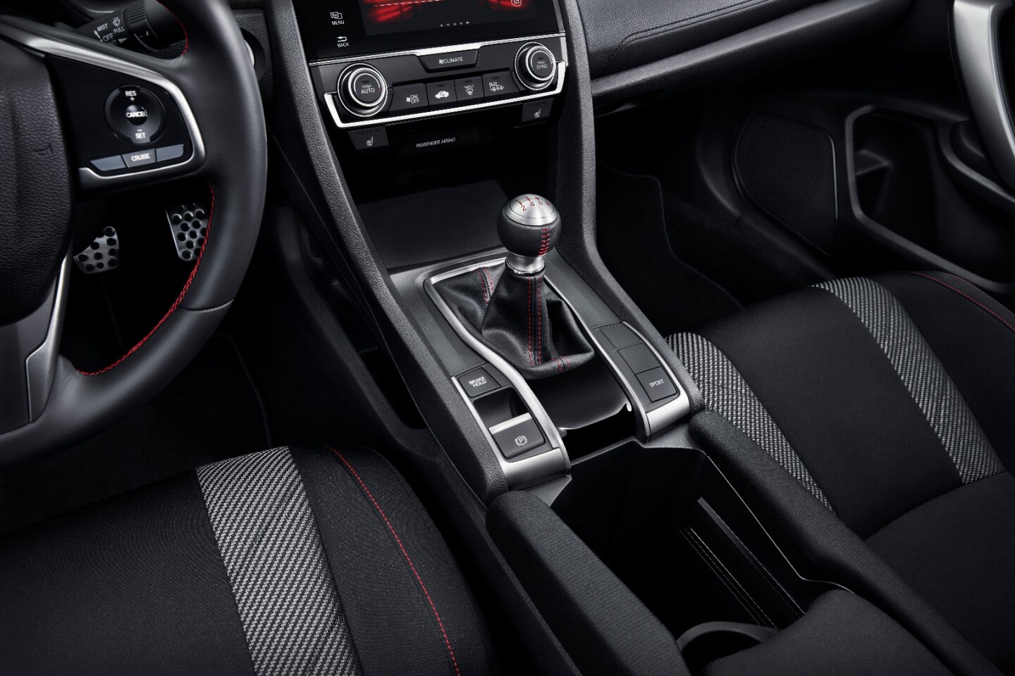 There's no automatic option on the Civic Si