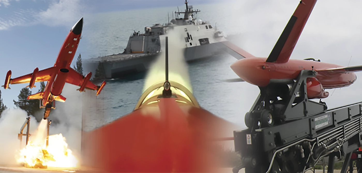 The Kratos Mako is based on the Kratos-made BQM-167A aerial target and can also be ship-launched, offering instant aerial power to any naval vessel. Kratos cites "payload versatility" as one of the Mako's key features, so it might possibly to be "the ultimate wingman" for the Navy too