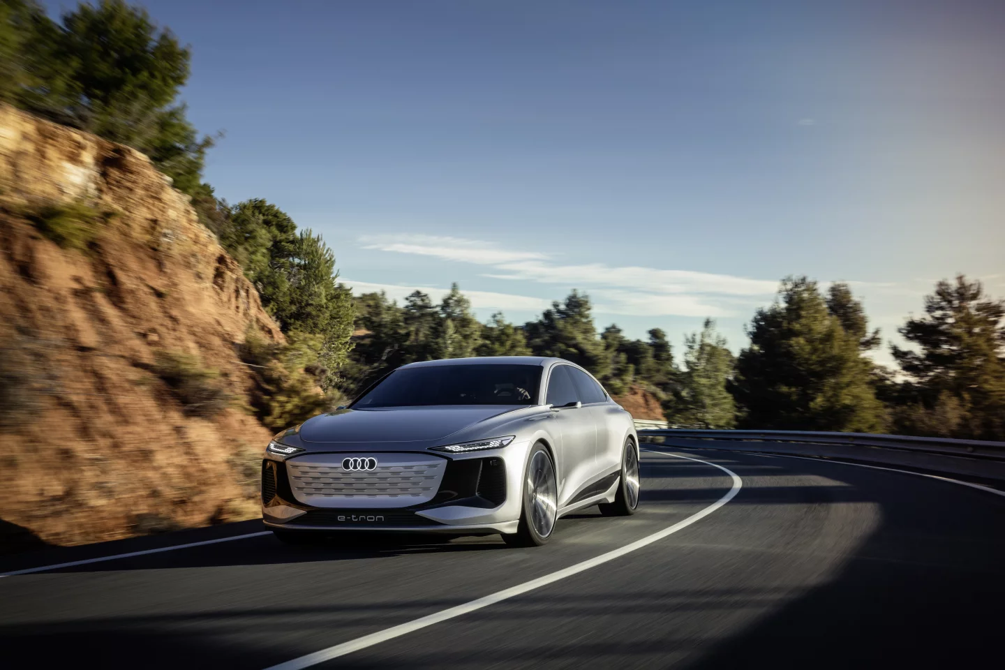 Audi says that the slower, more efficient A6 e-trons will have 0-62 times under 7 seconds, with the sportier variants under 4 seconds