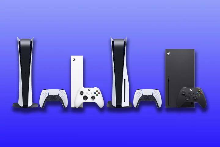 New Atlas compares the specs, features, games and hardware of the PlayStation 5, PS5 Digital Edition, Xbox Series S and Xbox Series X