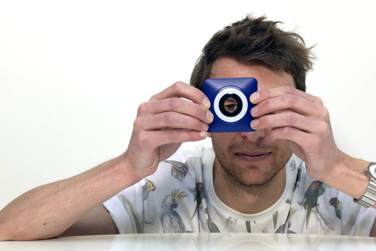 The hole in the Conran camera is surrounded by an array of somewhere between 10 and 20 small image sensors (Photo: Darren Russell)