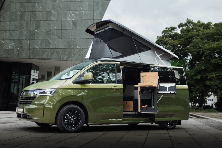 Spacecamper becomes one of the first to offer both Volkswagen Multivan and Caravelle camper van models, giving buyers two options for experiencing modern VW van living