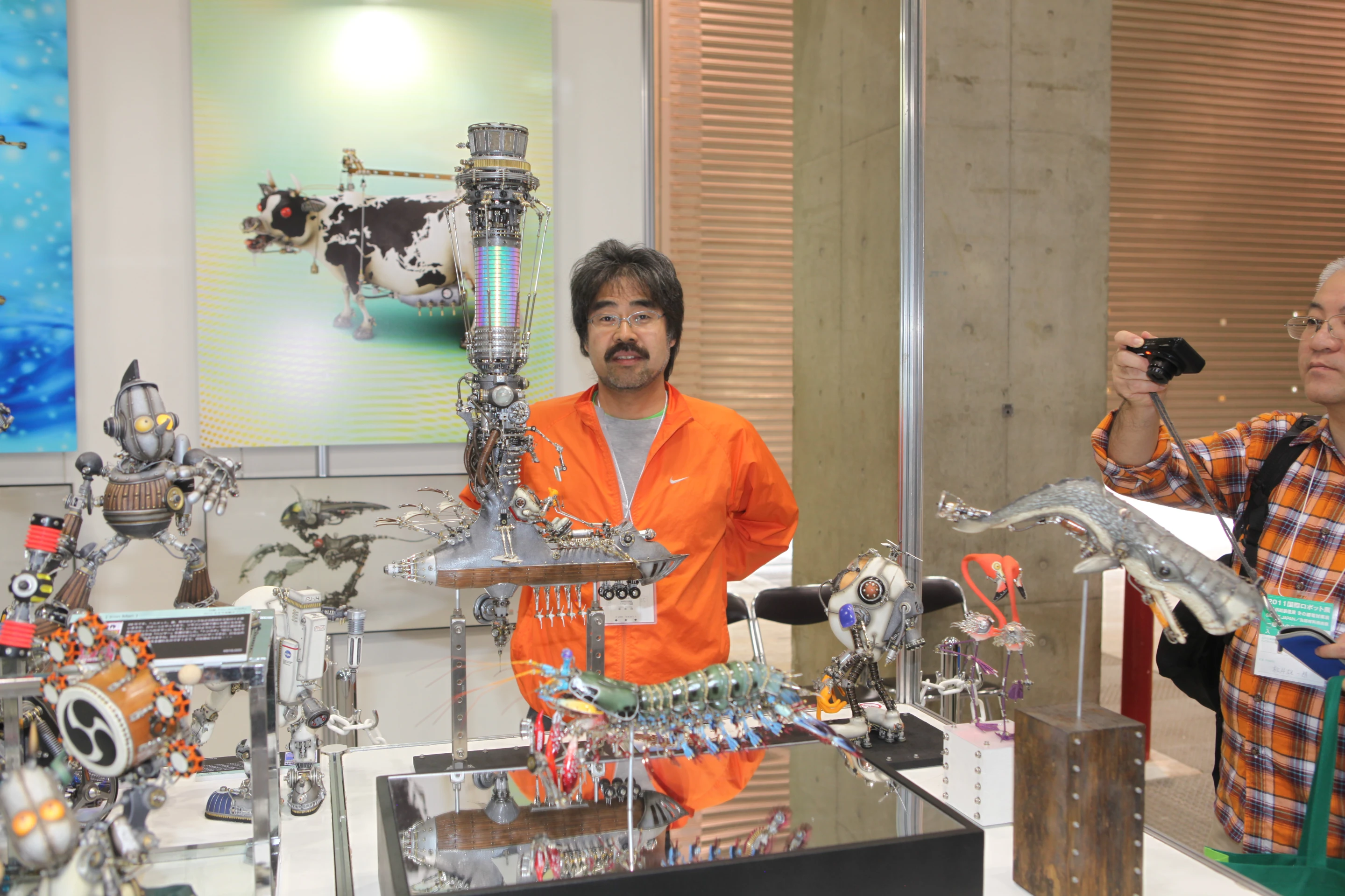 Shovelhead Exhibit, iRex, Tokyo Big Site, December 2011
