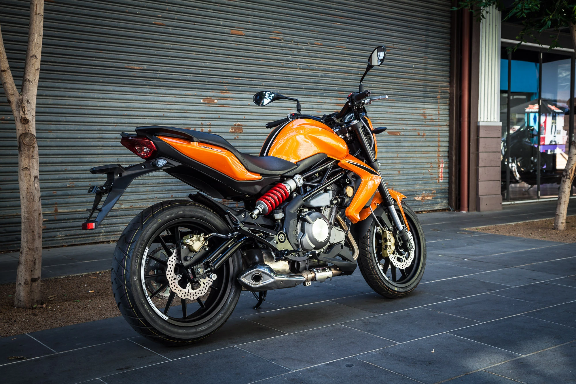 The Benelli BN302 (Photo: Loz Blain)