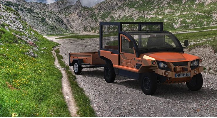 An eFROOG work truck concept © eFROOG.DE