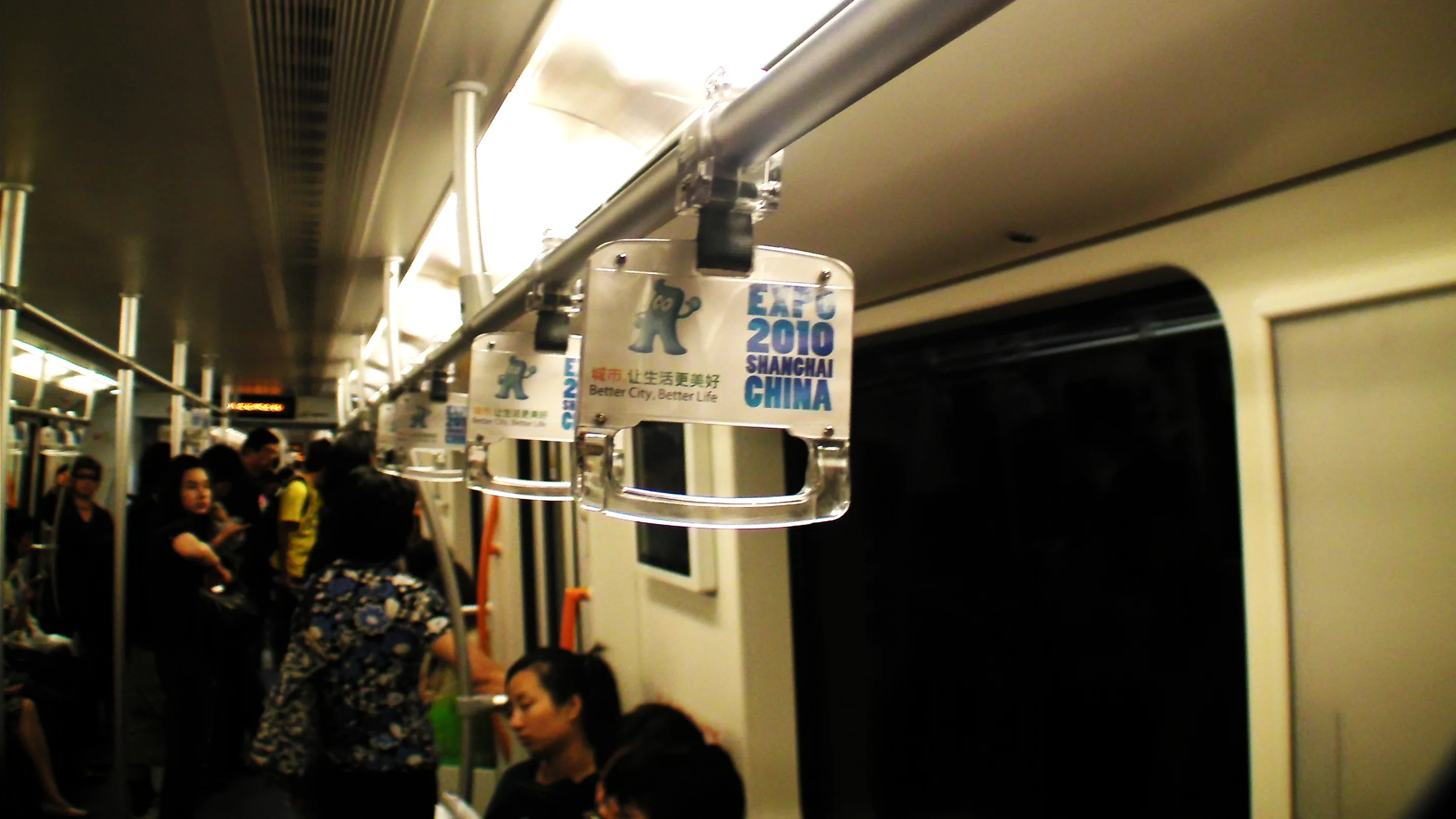 China's promotion of the Expo and its message was ubiquitous across China