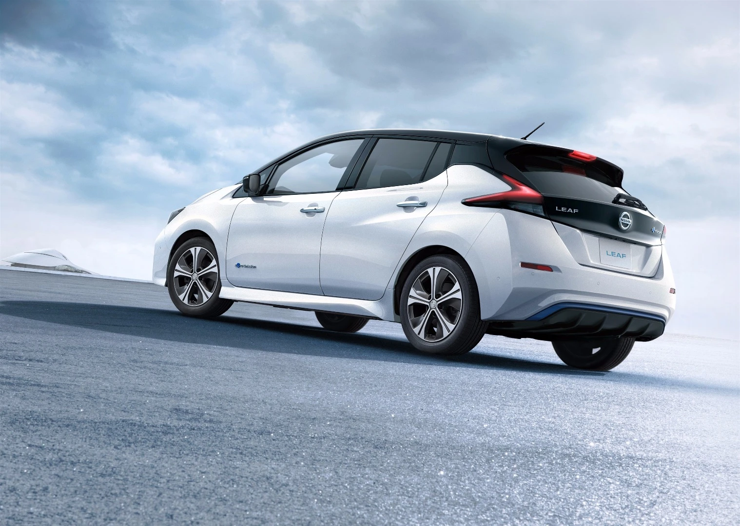 The new Nissan Leaf is a prettier car than its predecessor