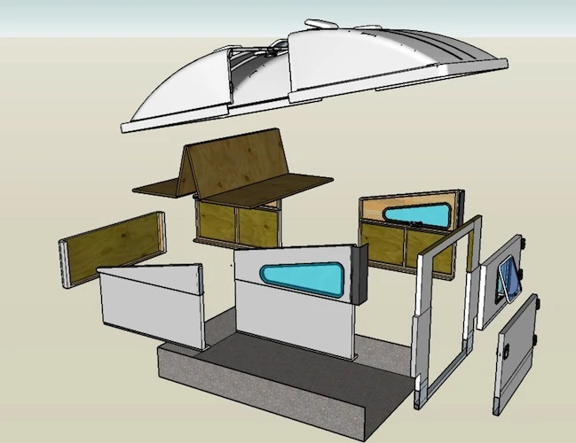 A look at Tail Feather MINI components