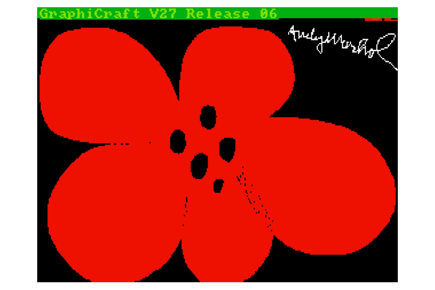 "Untitled (Flower)" (circa 1985) by Andy Warhol was sold for $525,000 at Christie's on 27 May 2021