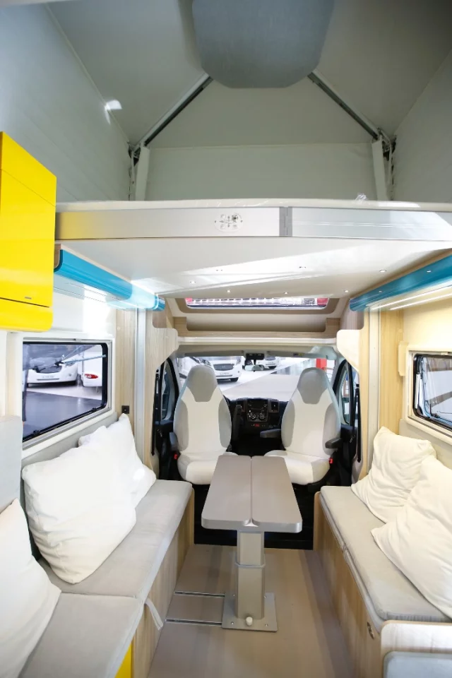 Roller Team experiments with materials and design elements