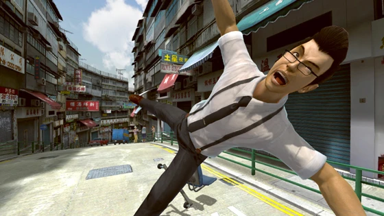 Slider kung-fu action game