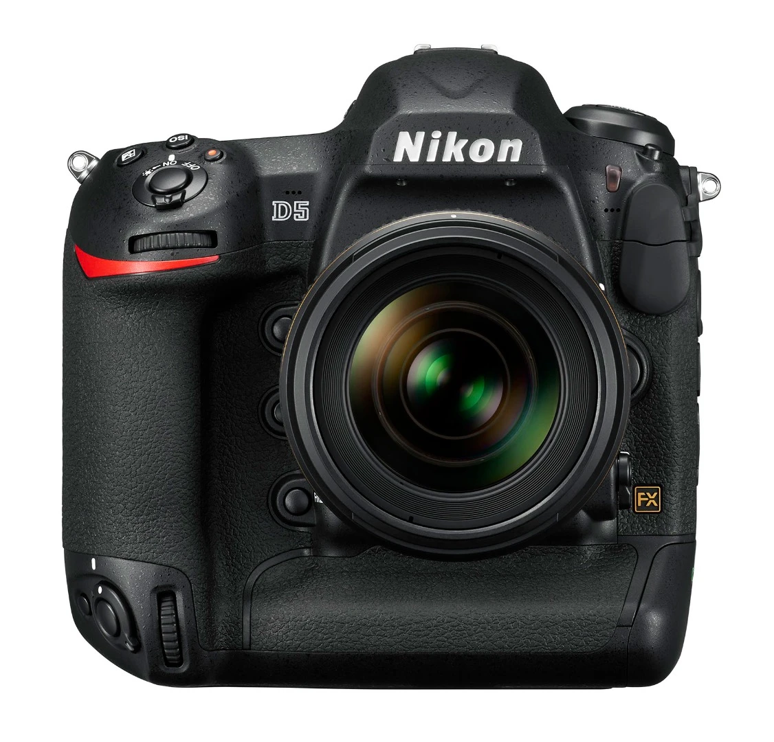 The Nikon D5 has a 20.8-megapixel in-house developed full frame (35.9 x 23.9 mm) FX CMOS sensor