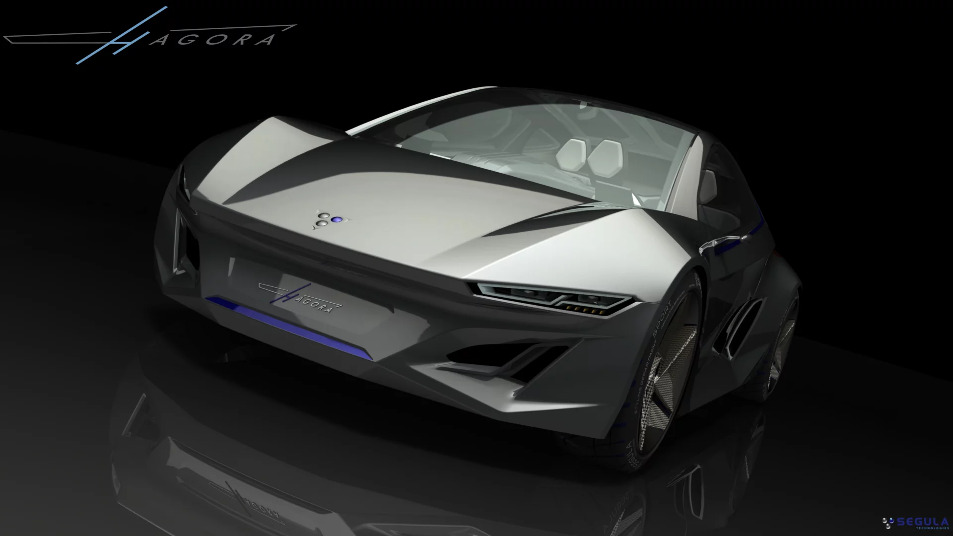 A hybrid powertrain and composite construction