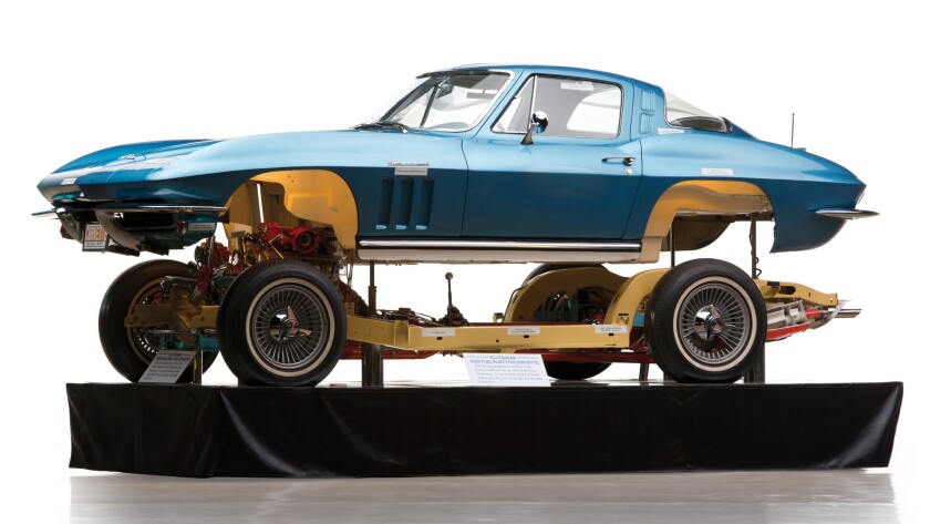 This 1965 Chevrolet Corvette Working Cutaway display sold for $1,100,000 at Barrett-Jackson’s Scottsdale 2018 auction