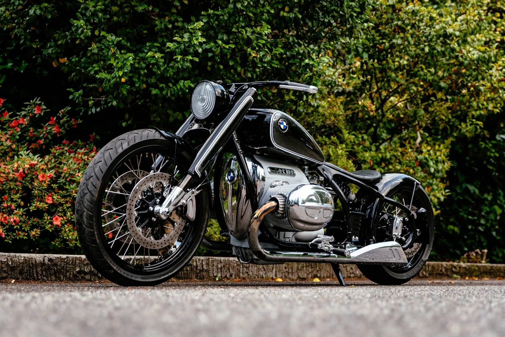 BMW Motorrad's Concept R18 motorcycle was shown for the first time at Concorso d'Elegenza Villa d'Este 2019