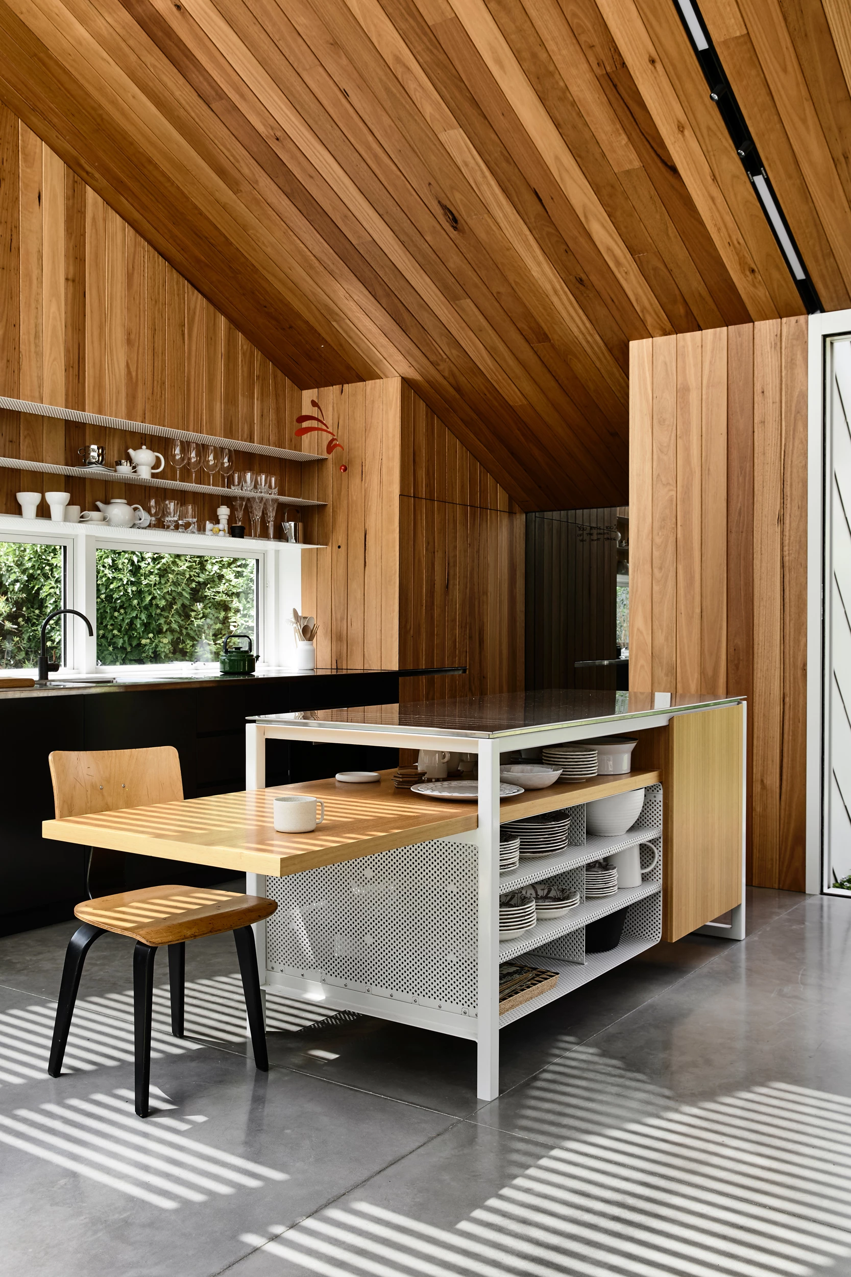 Empire Canberra's kitchen was relocated to a new extension at the rear of the plot