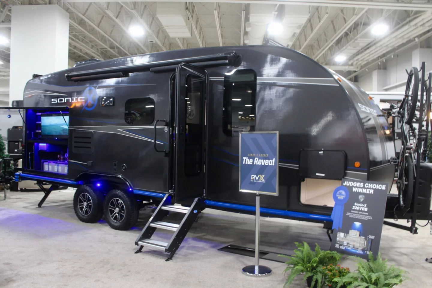 The KZ Sonic X debuts at RVX 2019