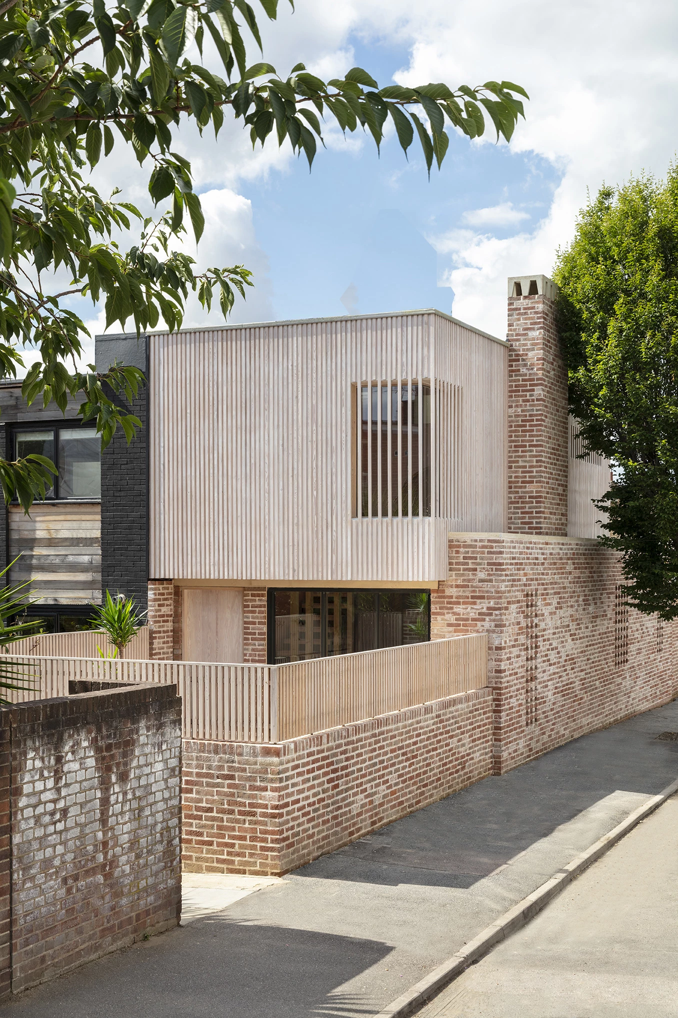 Leyton House was designed by McMahon Architecture Ltd and is located in London. The home is defined by its attractive brickwork