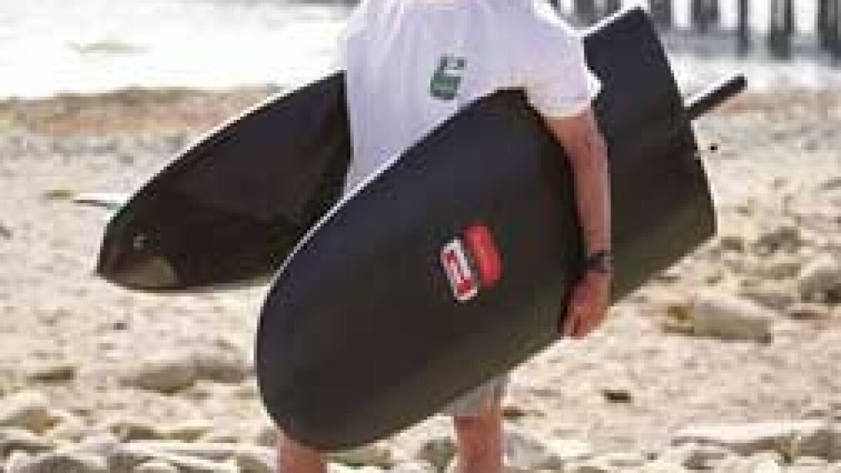 Stealth Surfing: Pope Bisect Carbon Fibre Travelboard
