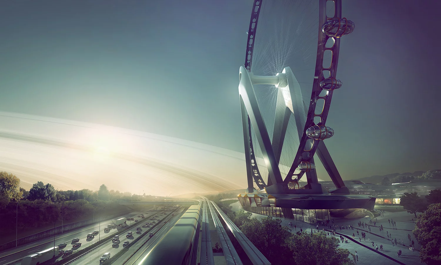 It appears that Nippon Moon remains a concept for now (Image: UNStudio)