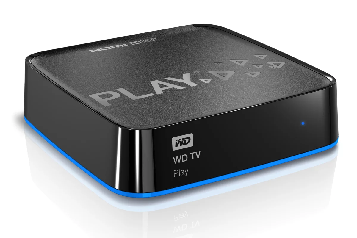 The TV Play also features Ethernet, HDMI, Composite A/V, built-in Wi-Fi and Optical audio