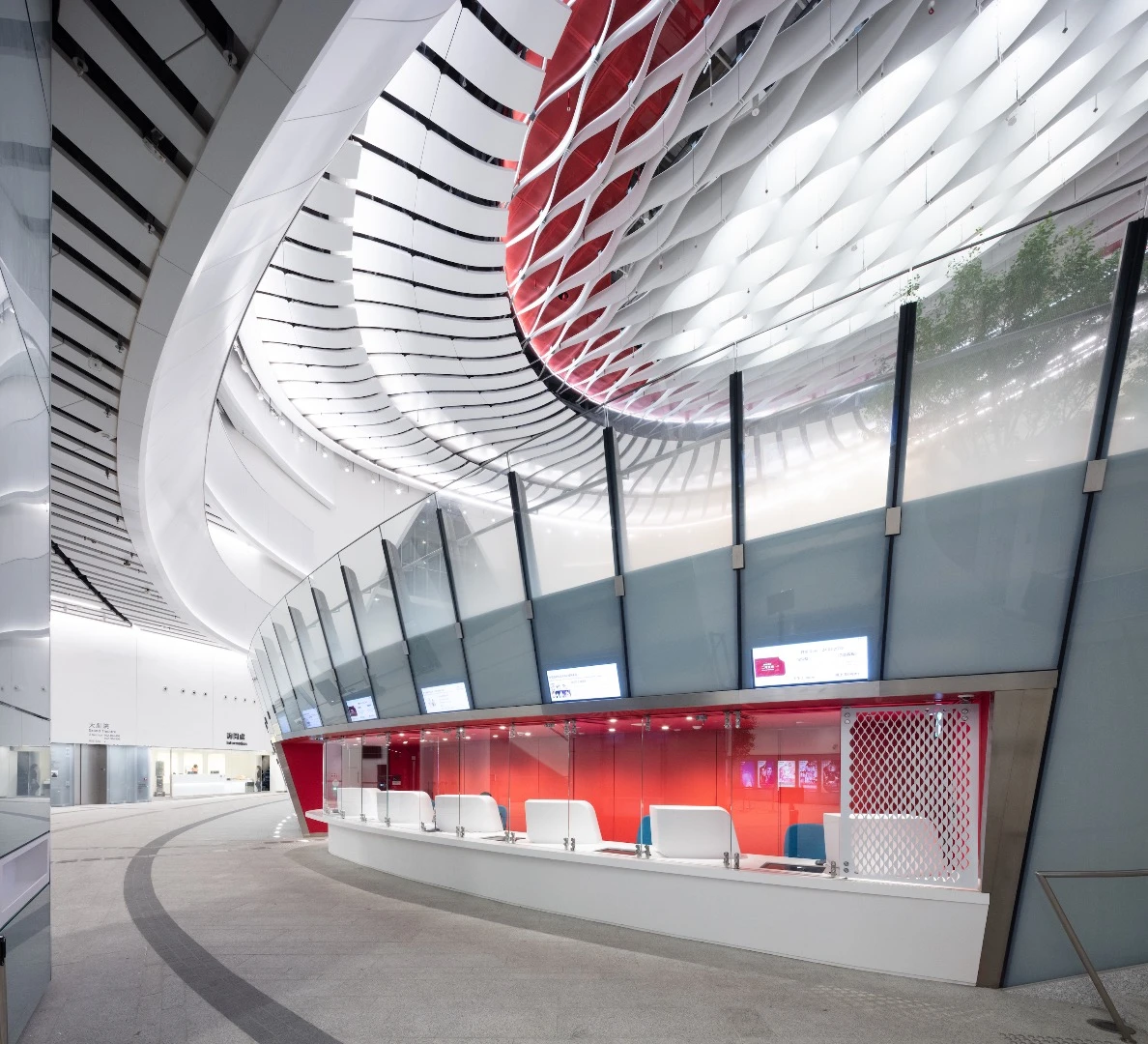 The Xiqu Centre measures 320,000 sq ft (29,728 sq m)
