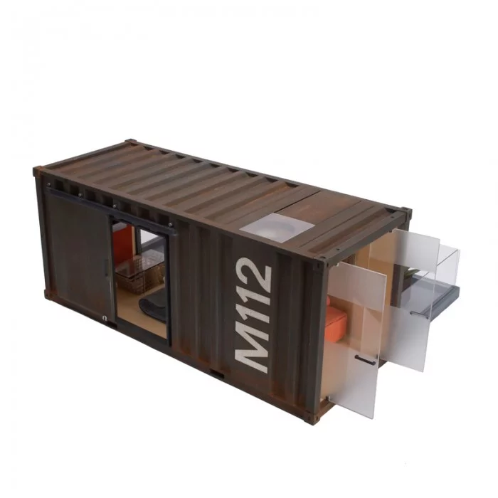 the living room pod and deck set