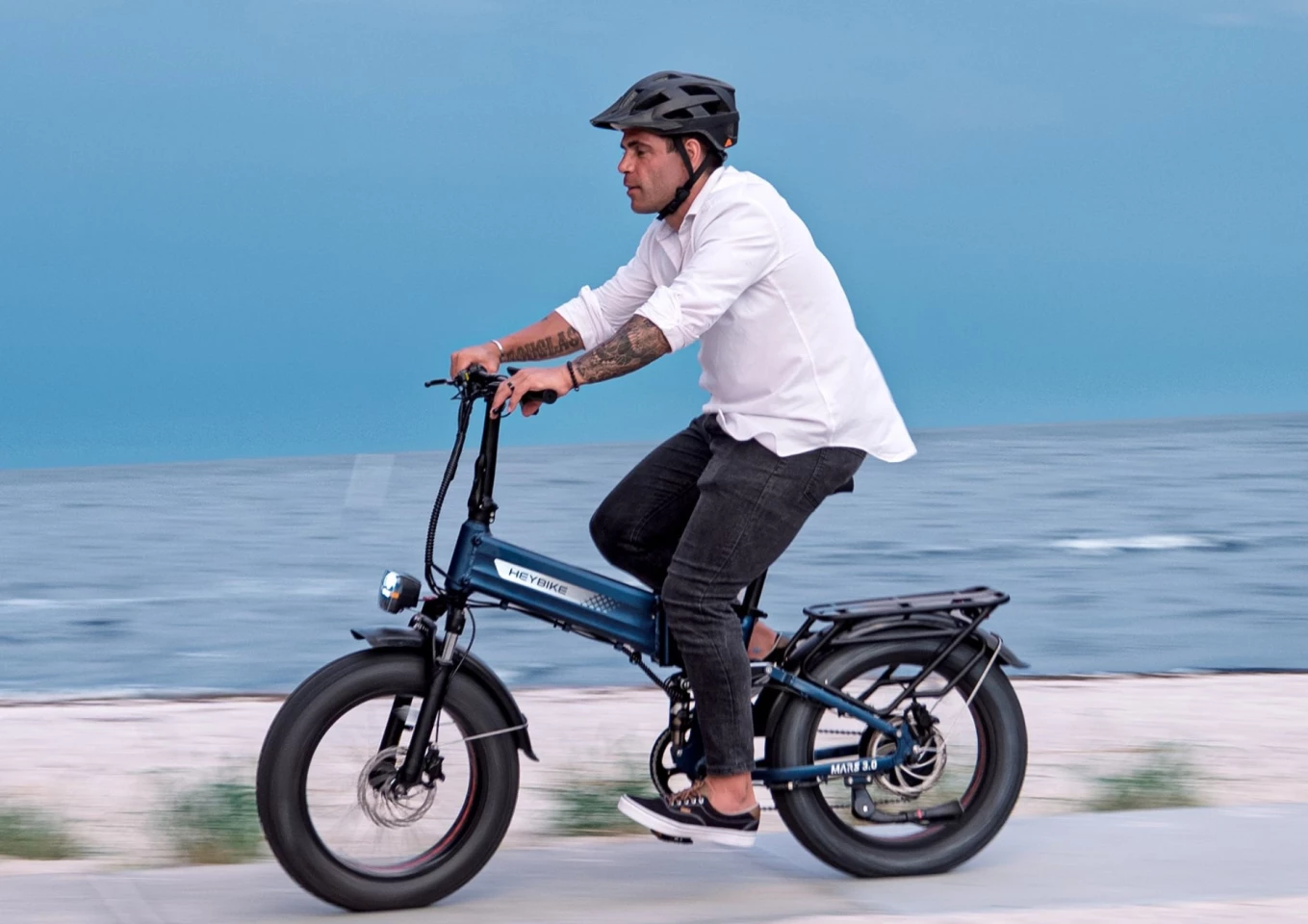 The Mars 3.0 (shown) features a 65-mile battery, while the Ranger 3.0 Pro can roll farther thanks to a 90-mile battery