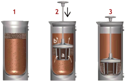 Espro Press features a two-stage micro-filter that preserves coffee flavors and prevents sediments or muddiness in the coffee (image: Epro Inc.)