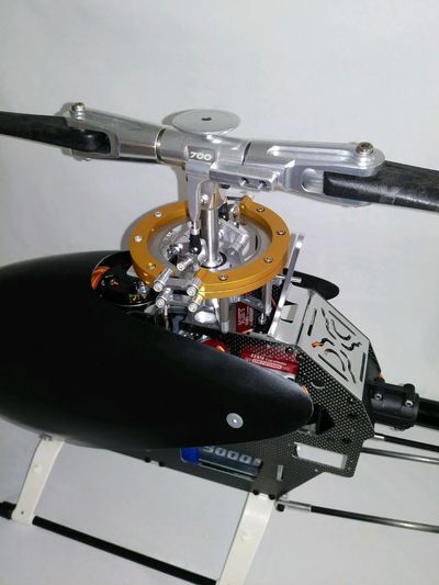 Blainjett's dynamic variable pitch blade system in prototype form