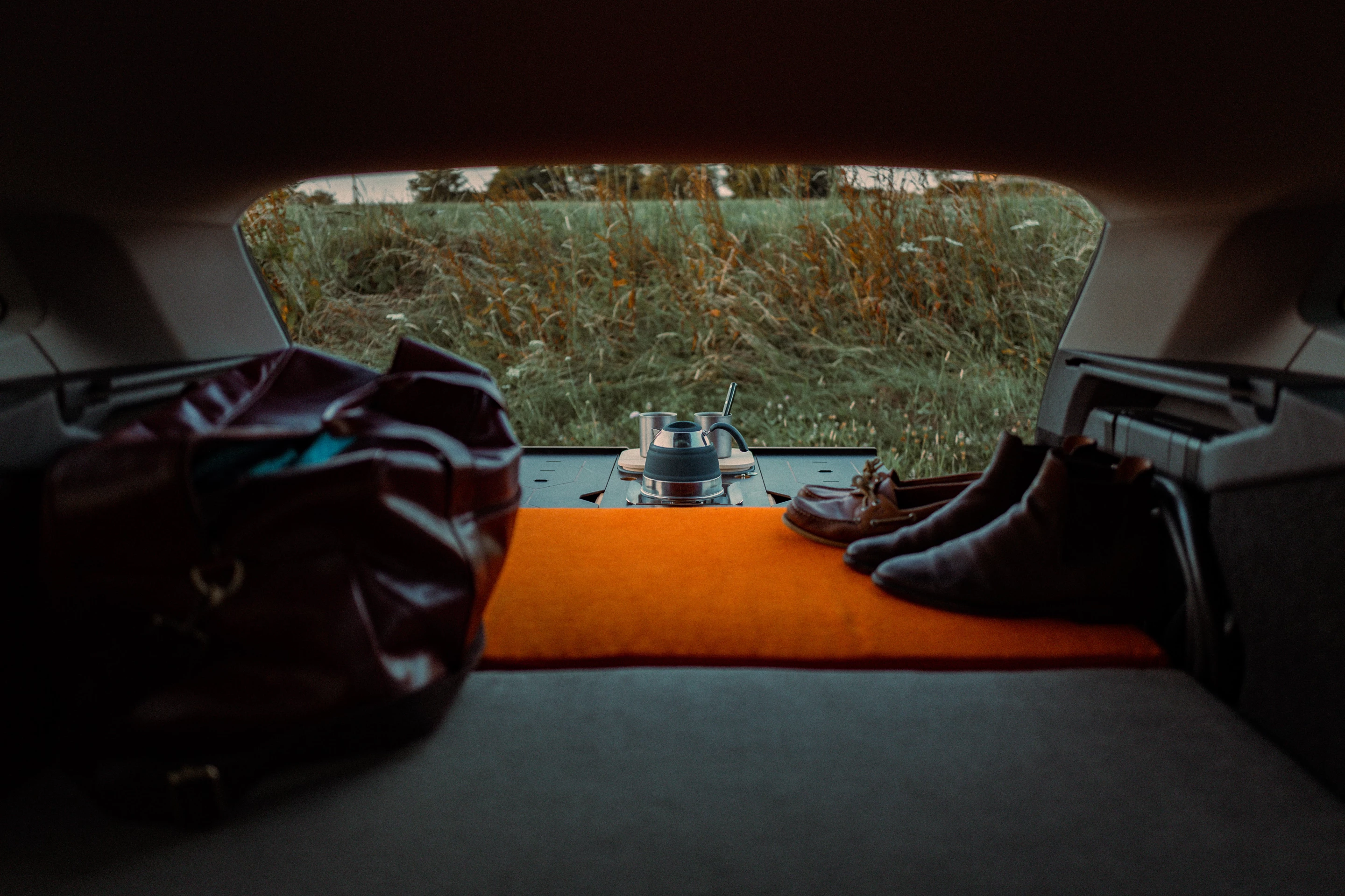 Inside the Skoda Enyaq iV 80 FestEVal micro-camper