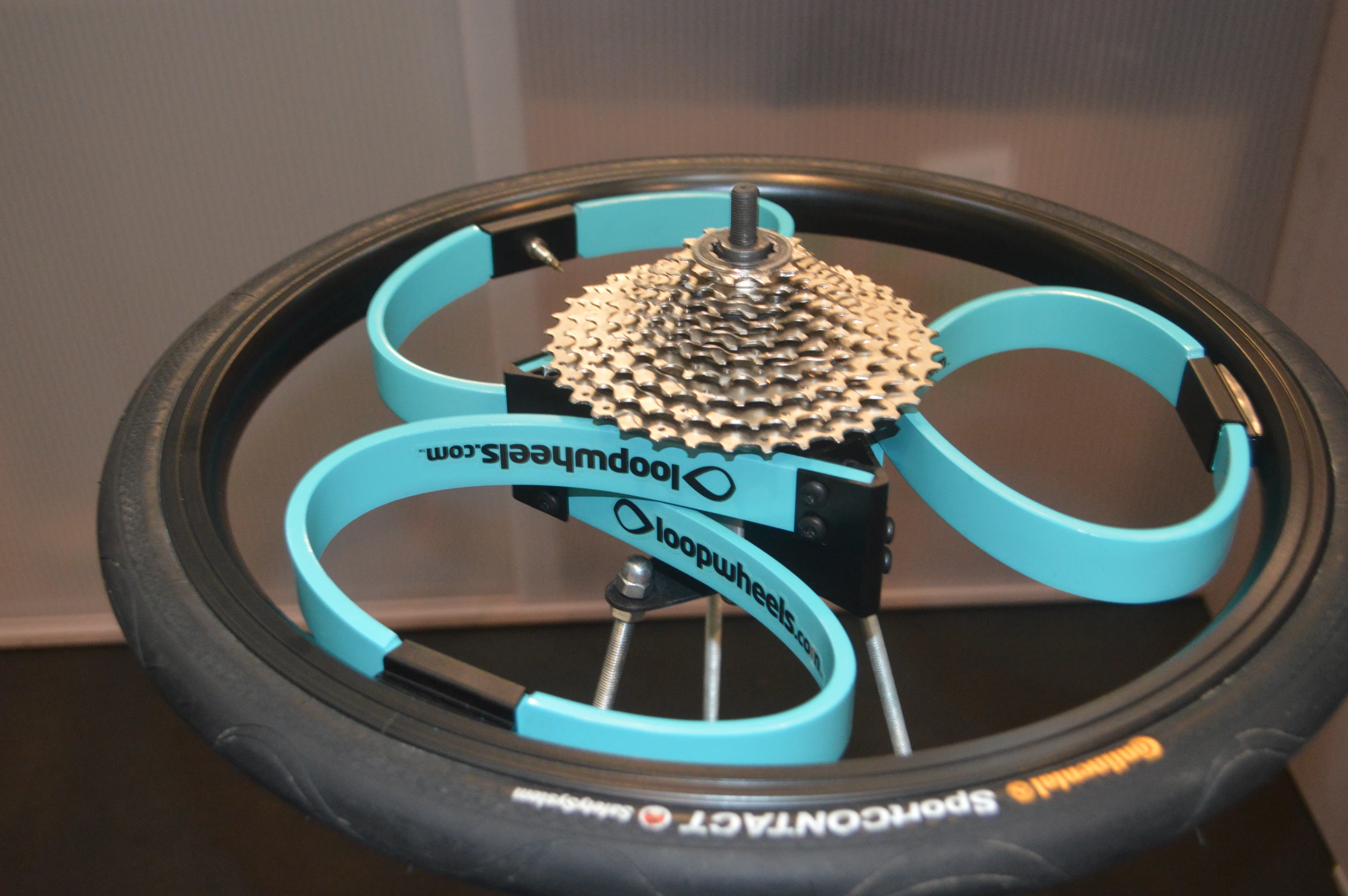 Loopwheels table at ISPO Munich