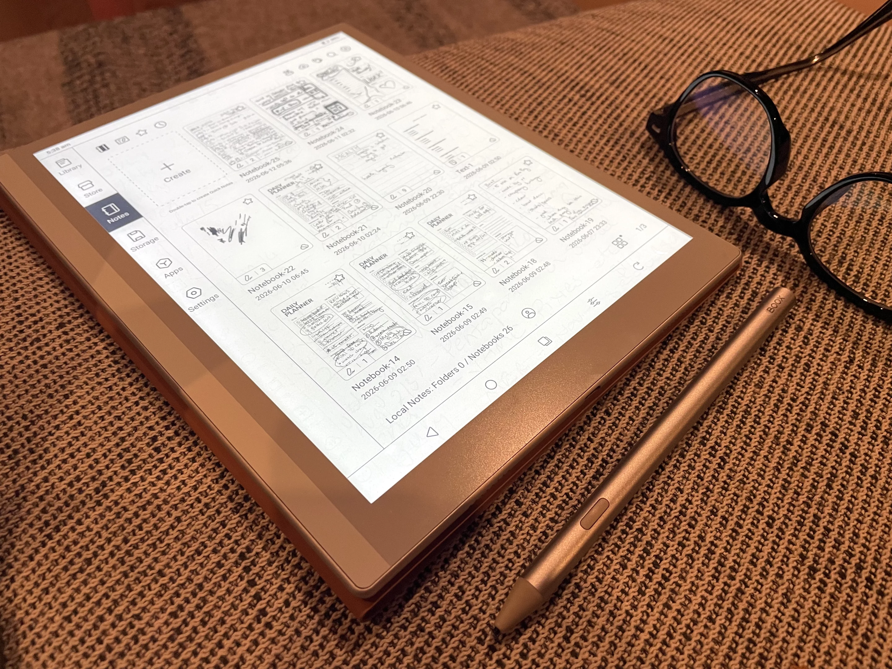 The 10.3 tablet from BOOX has transformed my note-taking and organizing