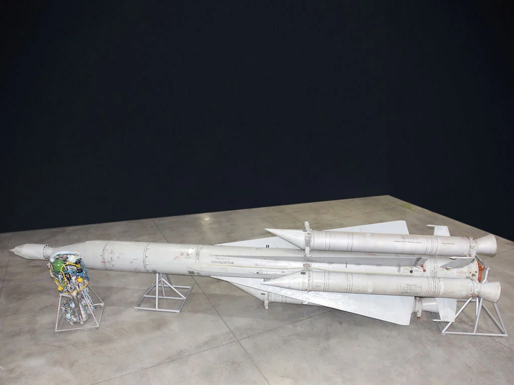The Kholod was capable of travelling at Mach 6.47 (4,310 mph / 6,936 km/h)