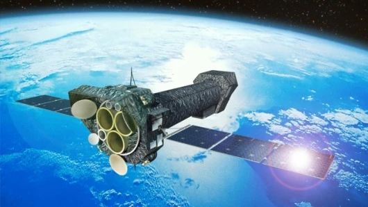 The European XMM-Newton X-ray telescope in Earth orbit (Image: ESA)