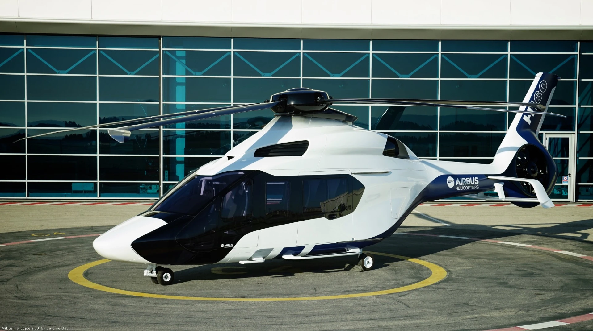 The new Airbus H160 medium-lift helicopter