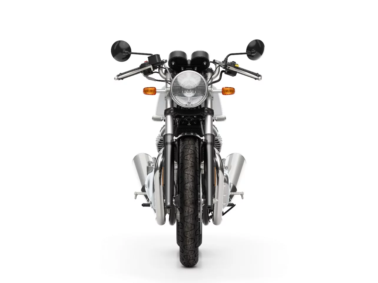 The new Continental shares much of its styling with the original 535 cc remaster from 2013