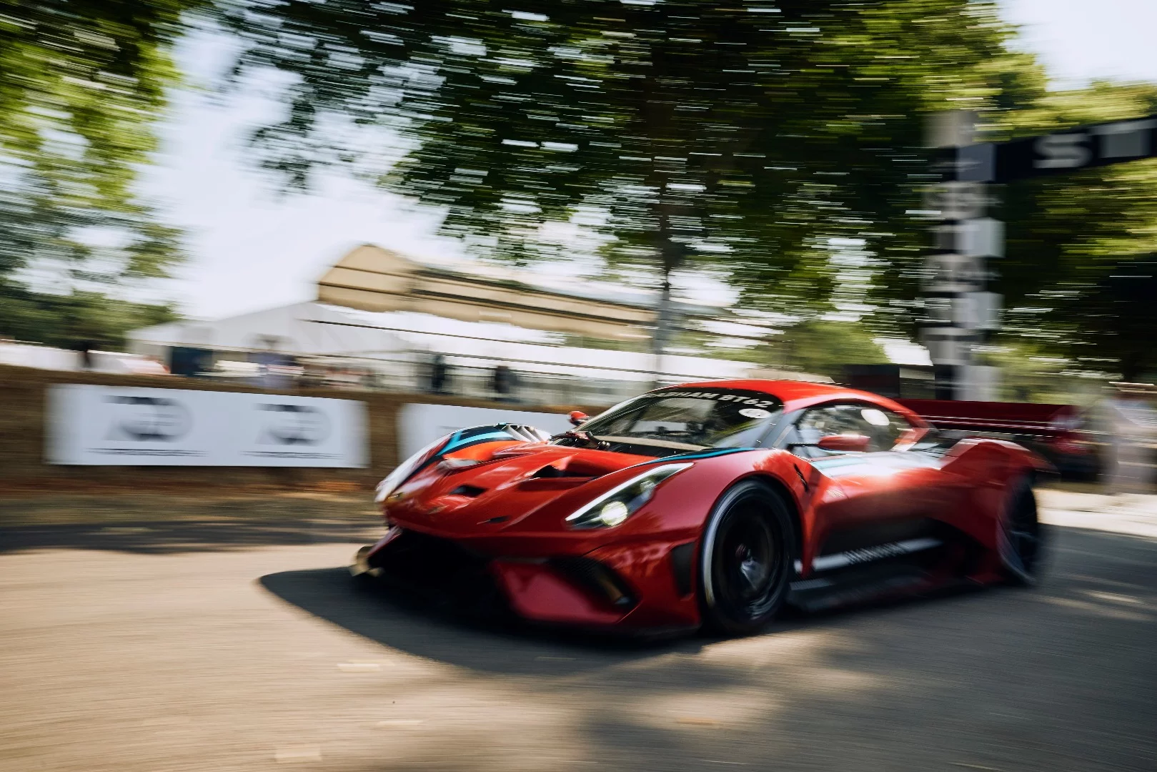 Supercar action from the 2018 Goodwood Festival of Speed - Brabham BT62