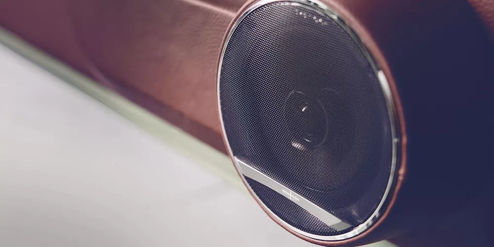 High-quality audio wasn't really a focus for the designers of the original Mini