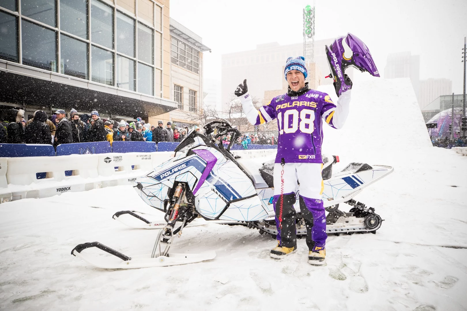 LeVallee is not unhappy with his achievement.