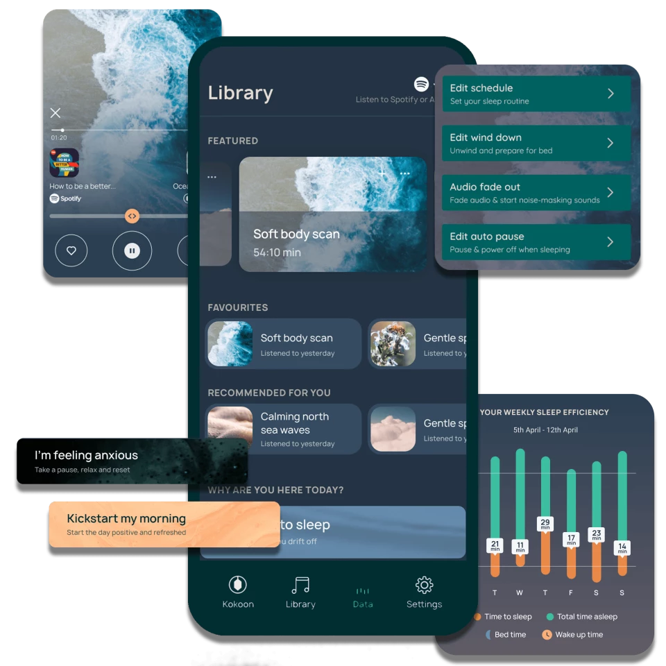 MyKokoon app offers sleep-focused audio and sleep analysis
