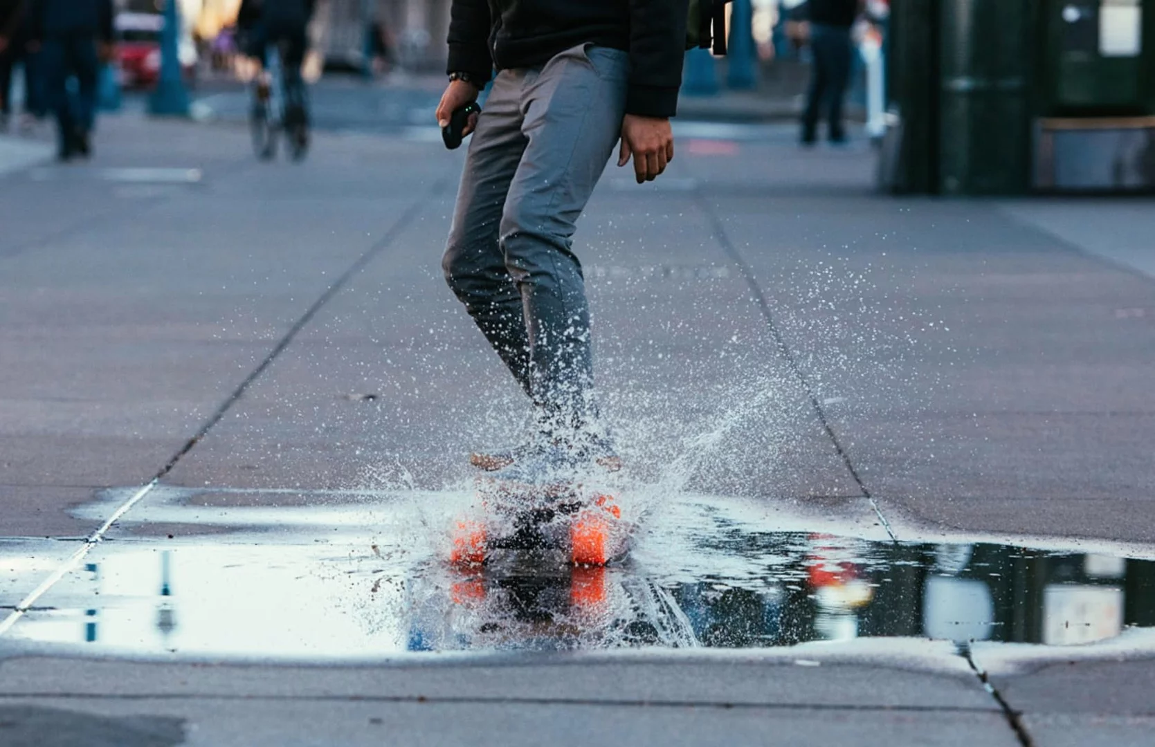 The new Boosted Boards models encase the electronics for water-resistance